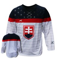 Hokejový dres slovensky authentic biely